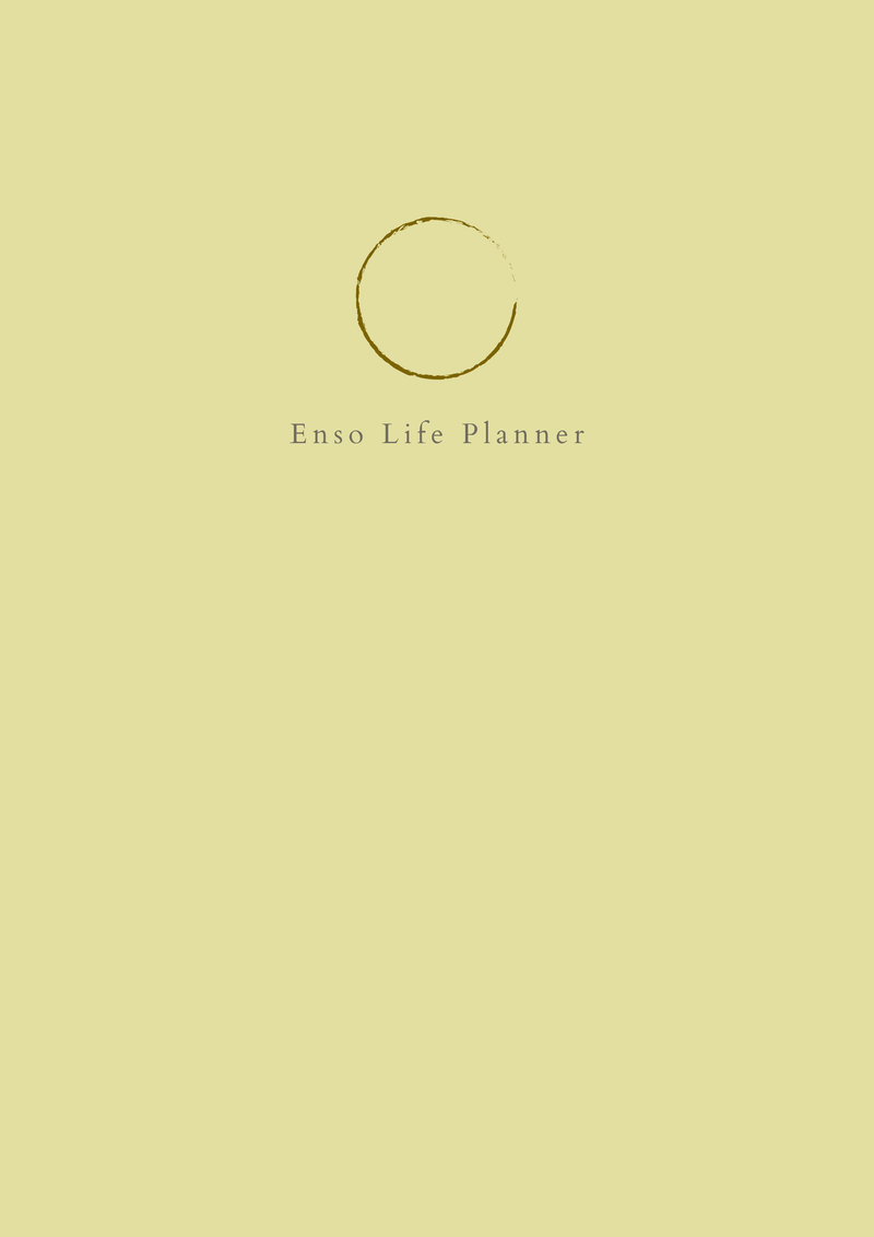 PRESALE: The Enso Life Planner 2026 Beige