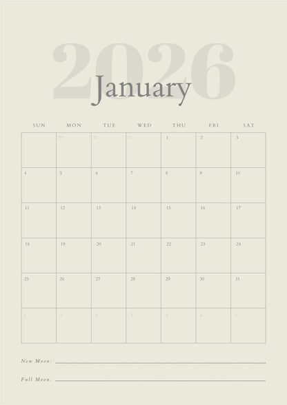 Enso Life Planner 2026