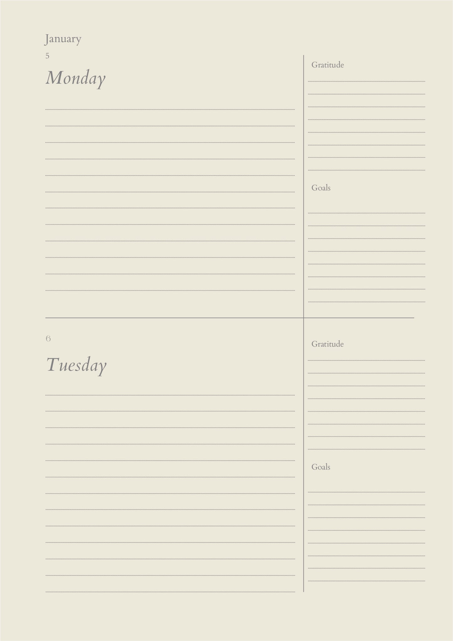 Enso Life Planner 2026