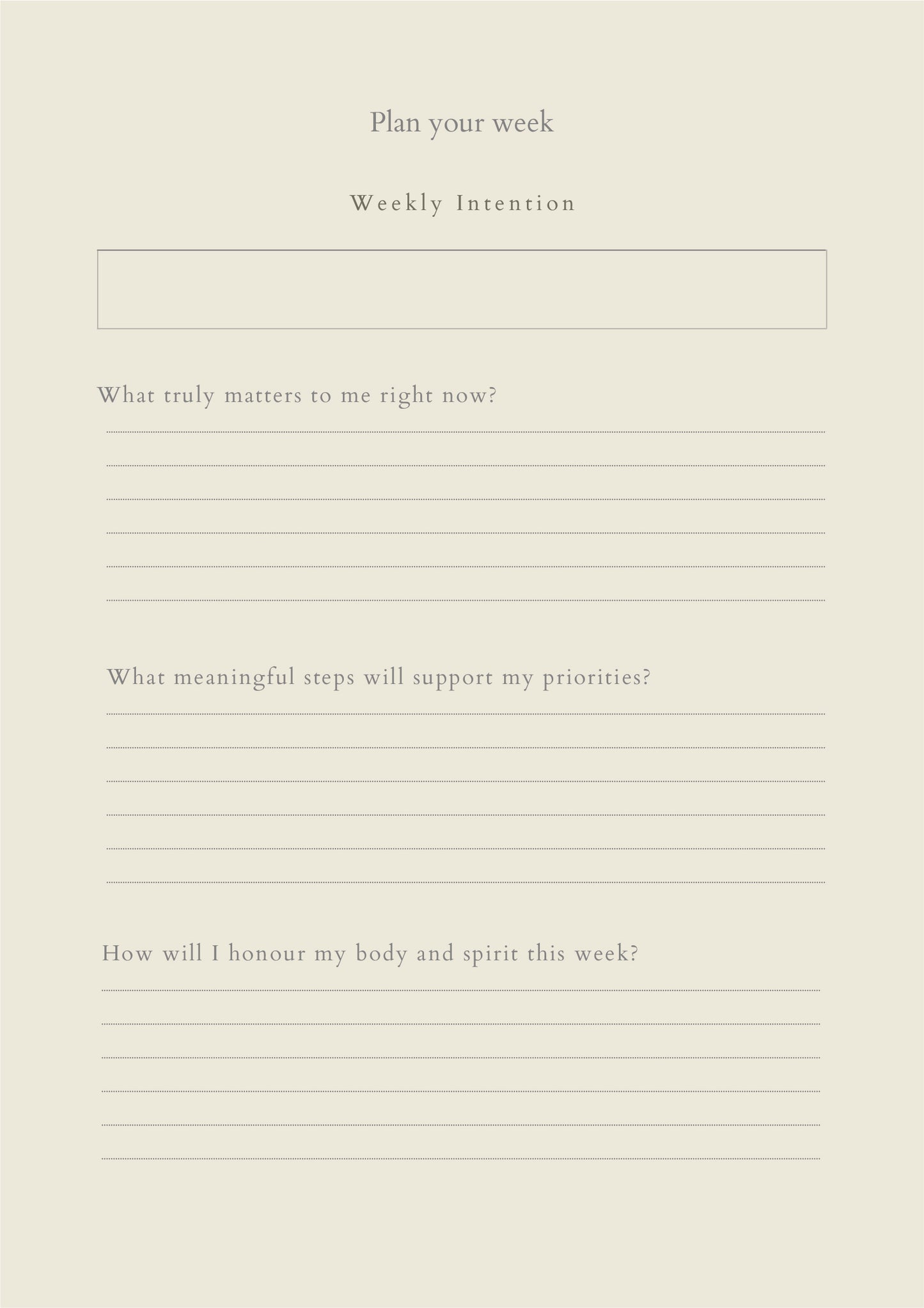 Enso Life Planner 2026