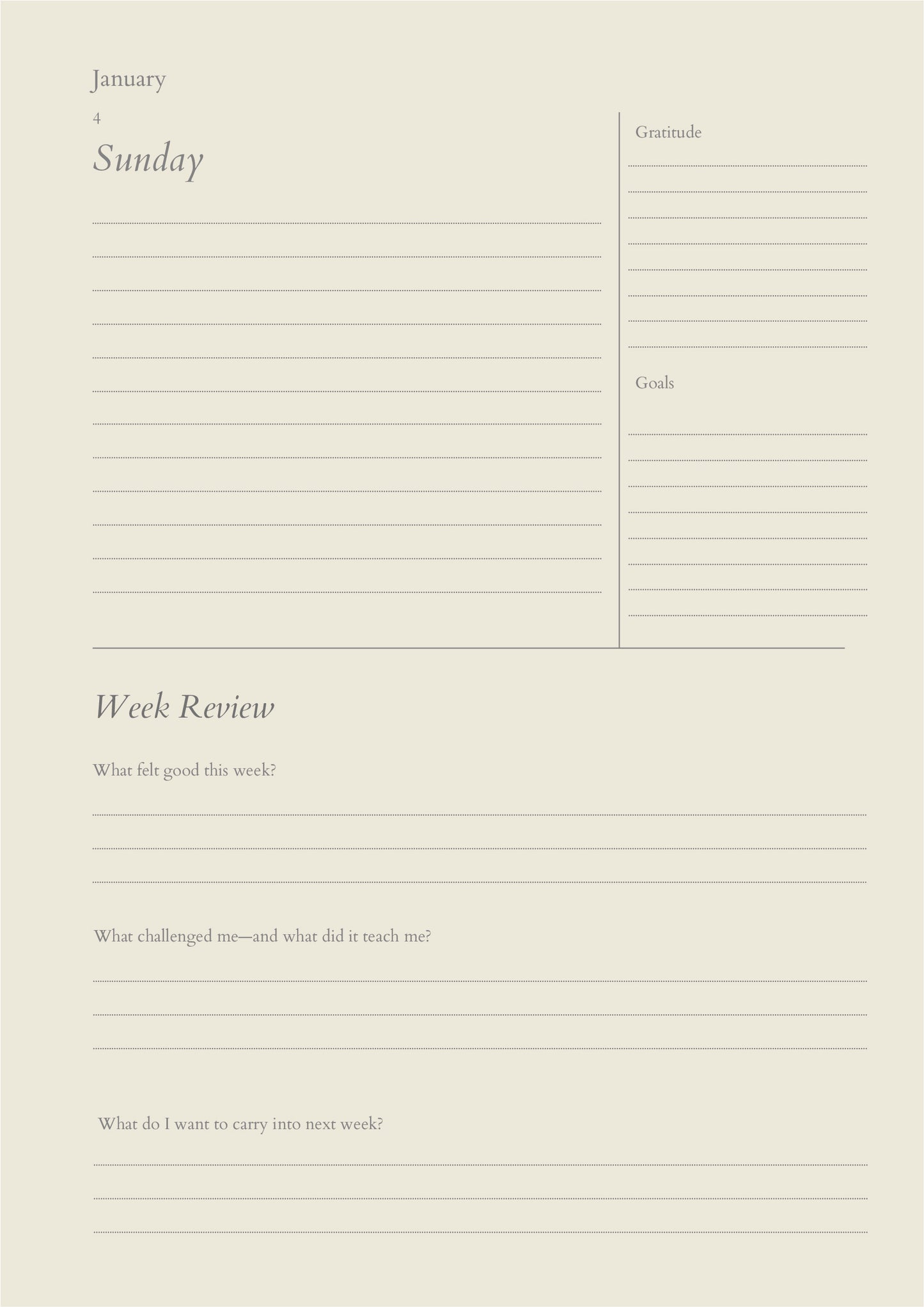 Enso Life Planner 2026