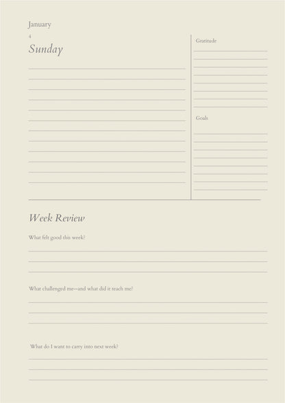 Enso Life Planner 2026